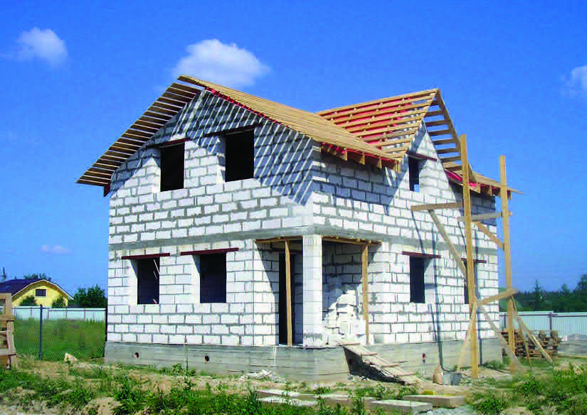 Дом из газобетона
