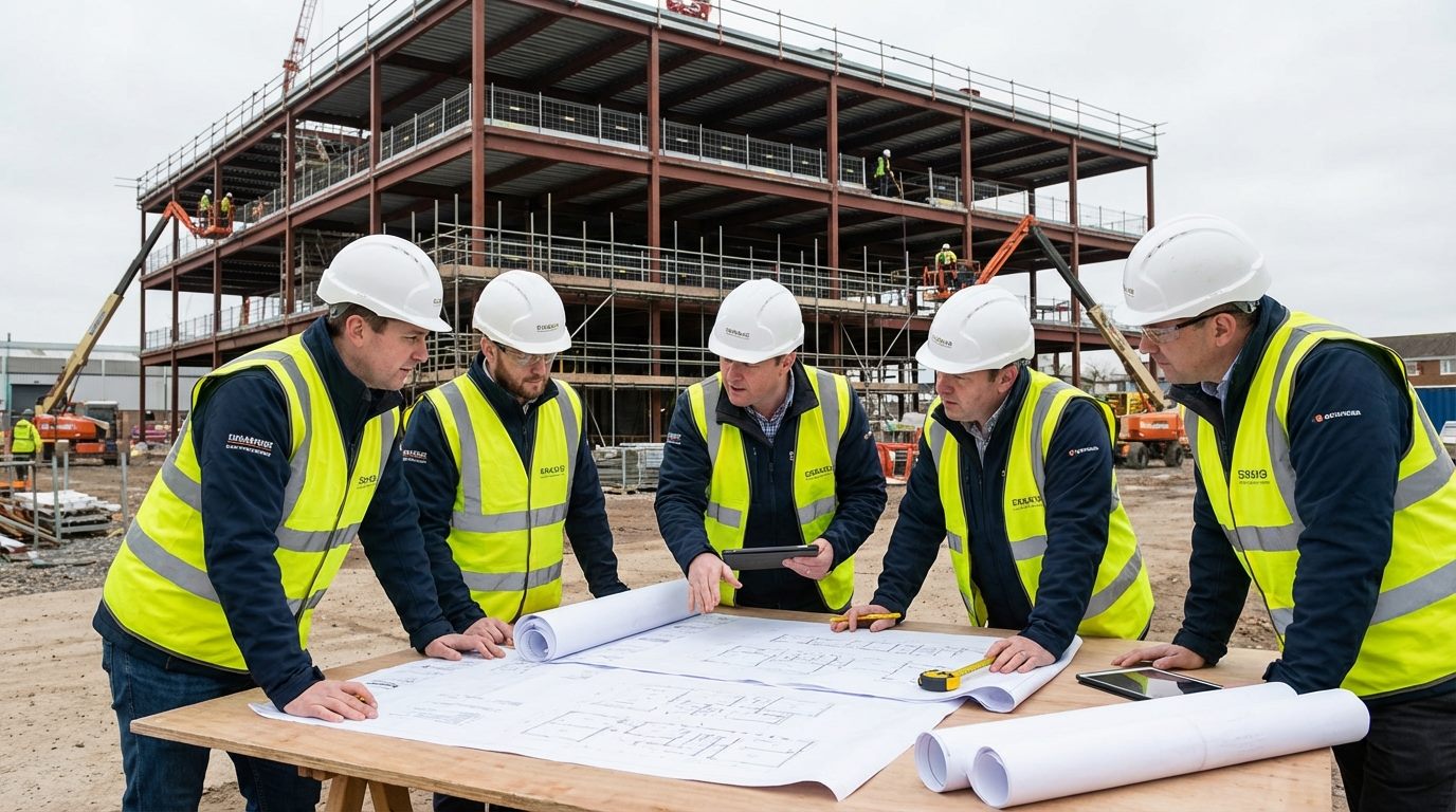 Commercial building reconstruction planning — ReadyCon Engineering workflow