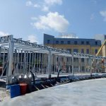 Будівля для обслуговування відвідувачів ковзанки ЛСТК - «РЕДIКОН ІНЖИНІРИНГ»