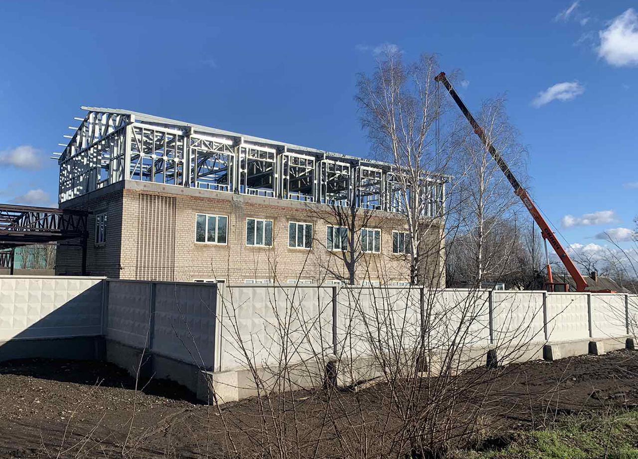 Надбудова третього поверху з ЛСТК, м. Запоріжжя — 290 кв.м, РЕДІКОН