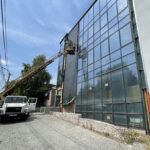 Монтаж фасадної підсистеми для будівлі офісу - «РЕДІКОН Інжиніринг»