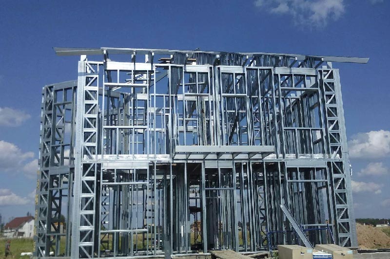 Каркас комерційної будівлі з ЛСТК — магазин, офіс, кафе, прольоти до 12 м — РЕДІКОН Інжиніринг
